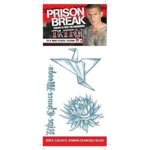  Prison Break Woods Flower Crane Tattoo Toys & Games