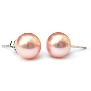  HinsonGayle AAA Round 8.5 9.0mm Naturally Pink Cultured 