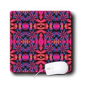 Florene Abstract Patterns   Fuchsia Reaction   Mouse Pads 
