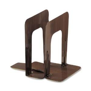   Bookend,9 x 8.18 x 5.87   Steel   Woodgrain