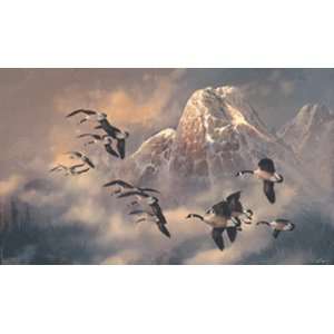  Ted Blaylock   High Country Honkers Giclee on Paper