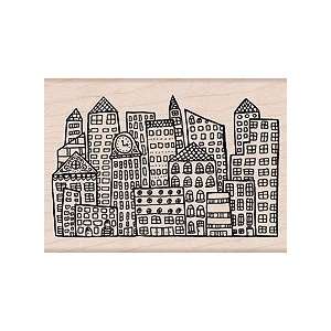  Hero Arts   Woodblock   Wood Mounted Stamps   Silly Scape 
