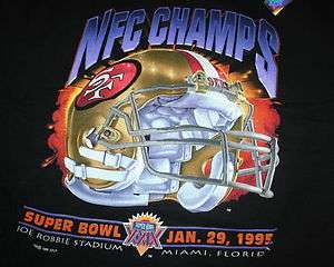   San Francisco 49ers Niners Crewneck Sweatshirt Super Bowl XXIX 1995 SF