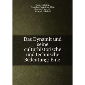   , Dynamit Nobel AG ., Dynamit Nobel AG Franz von RÅ¾iha  Books