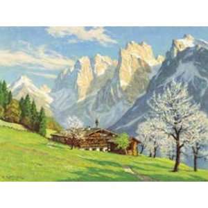  Blute Im Kaisergebirge by E Kettemann 16x16