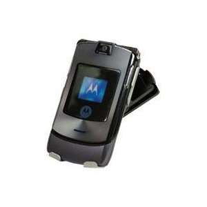  Motorola RAZR V3 Silver Alloy Slim Holster Cell Phones 