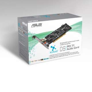NEW Asus Xonar DS PCI 7.1 Channel Sound Card  XONARDS  