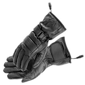  Firstgear Womens Heated Rider Glove   Color  black 