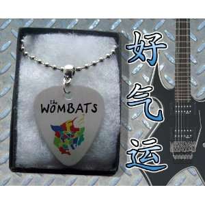  Wombats Metal Guitar Pick Necklace Boxed Electronics