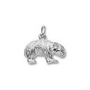  Wombat Charm   Gold Plated Jewelry