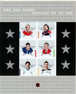 2085 CANADA MNH** / NHL ALL STARS c2005 Capex Folder  