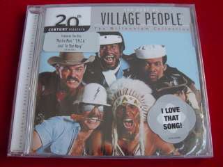 VILLAGE PEOPLE   20TH CENTURY MASTERS   CD NEW  