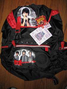  NWT JONAS BROTHERS BACKPACK with Speakers  