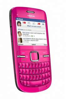 Nokia C3 Hot Pink Unlocked Import 758478022597  