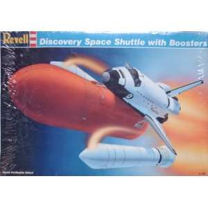   Discovery Space Shuttle with Boosters Model Kit (1988) Toys & Games