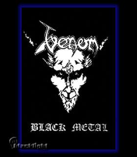 Venom Black Metal Blacklight Responsive Poster  