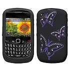Butterfly Silicone Skin Case Cover Blackberry 8520  