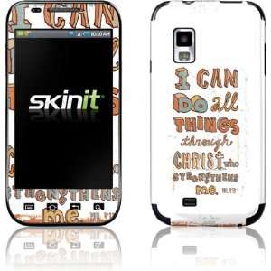 Philippians 413 White skin for Samsung Fascinate 