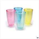 set of 4 insulated double wall 15 oz tumblers plastic