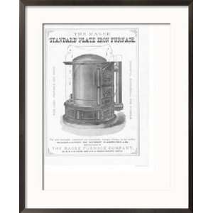  The Magee Standard Plate Iron Furnace Education Framed 