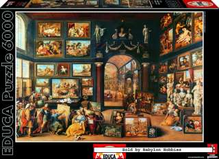   of EDUCA 6000 pieces jigsaw puzzle Genuine   Art studio (15172