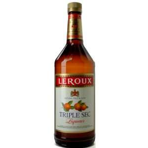  Leroux Triple Sec Liqueur 48@ 1 Liter Grocery & Gourmet 