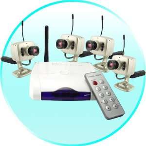  Mini Wireless Home Surveillance Combo   4 Cameras (USA 