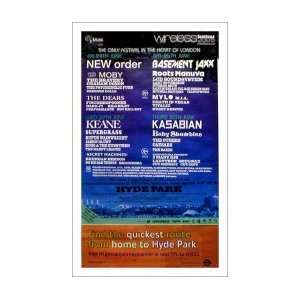  WIRELESS FESTIVAL 2005 Feat New Order Kasabian Keane 