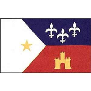  Acadiana Louisiana Flag 3ft x 5ft Patio, Lawn & Garden