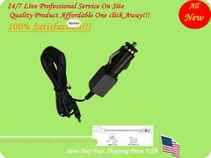 CAR DC POWER ADAPTER CHARGER POLAROID PDM 2727 PDM 2737  