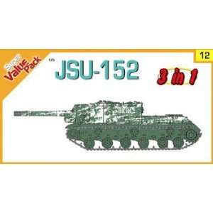   35 JSU152 Tank w/Red Army Scouts & Snipers (3 in 1 Kit) Toys & Games