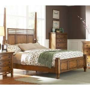  Broyhill Landon Park Bedroom Cal King Poster Bed   4162 