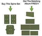 Quickutz Wintergreen Spine Set BONUS MATCHING DIE SET Make your own 