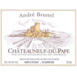  2009 Andre Brunel Chateauneuf Du Pape 750ml 750 ml 