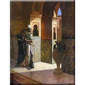  The Moorish Guard 23x30 Streched Canvas Art by Ernst 