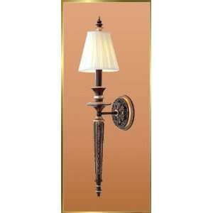 Neoclassical Wall Sconce, F85001, 1 light, Antique Brass, 5 wide X 28 