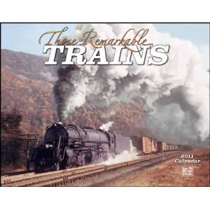  Those Remarkable Trains 2011 Wall Calendar Office 
