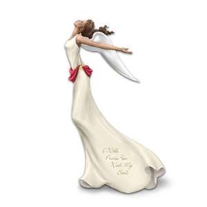    I Will Praise You With My Soul Angel Figurine