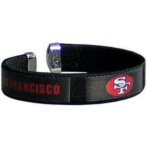   Fan Band Bracelet Cuff Wristband Licensed NFL Football Logo  