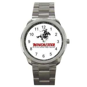 WINCHESTER RIFLES Logo New Style Metal Watch 