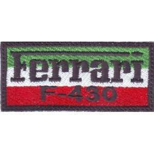  Ferrari F 430 (A) Embroidered Sew On Patch Everything 