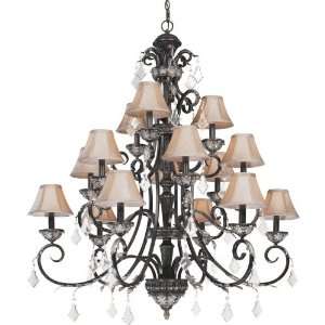   2103 148 Florence Traditional / Classic Phoenix 15 Light Chandelier