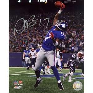  Plaxico Burress New York Giants   One Handed vs. Pats 