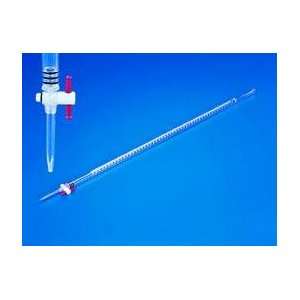 Acrylic Plastic Burette/ Buret, 25mL Calibrated Burette