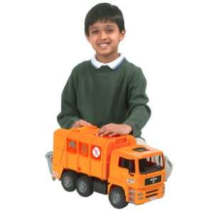  Bruder   MAN Garbage Truck Orange   3+ Toys & Games