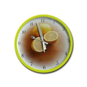  Lemon Wall Clock Beauty