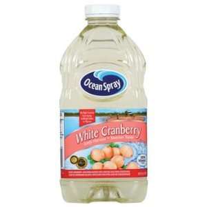 Ocean Spray White Cranberry Juice 64 oz (Pack of 8)  