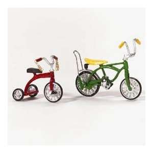  Department 56 Village Bicycle and Tricycle