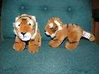 Set of 2 WWF Wildlife Fund Gund Tiger Cub Plush #44528