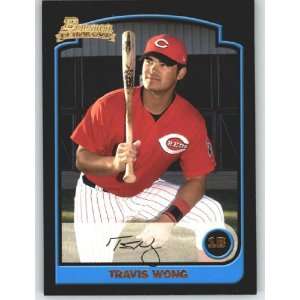  2003 Bowman #325 Travis Wong RC   Cincinnati Reds (RC 